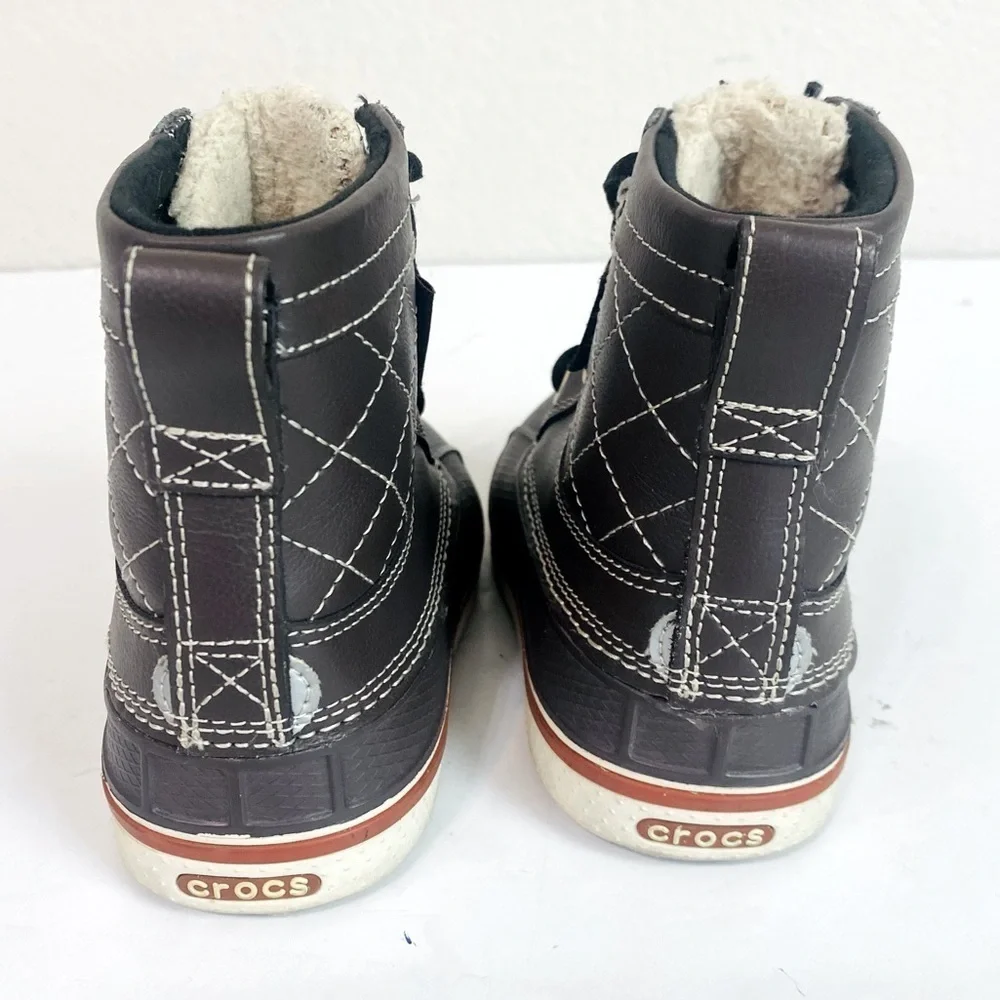 Crocs Allcast Waterproof Duck Boots Size 11